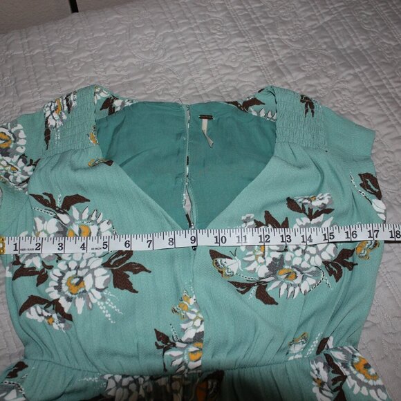 Free People All I Got Tiered Maxi Dress Size 2 - Picture 11 of 11